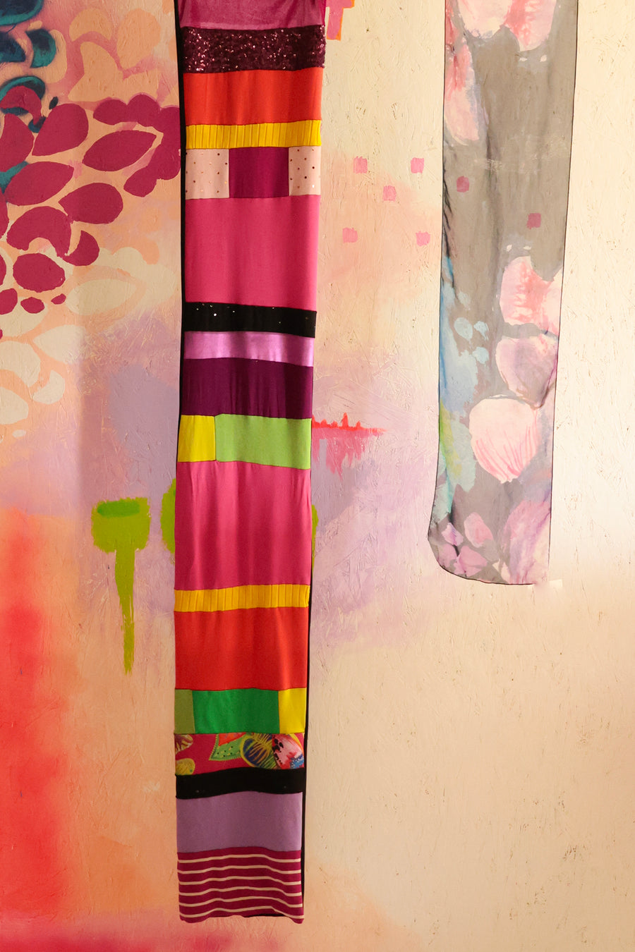 ÉCHARPE PATCHWORK COULEURS 1 :::