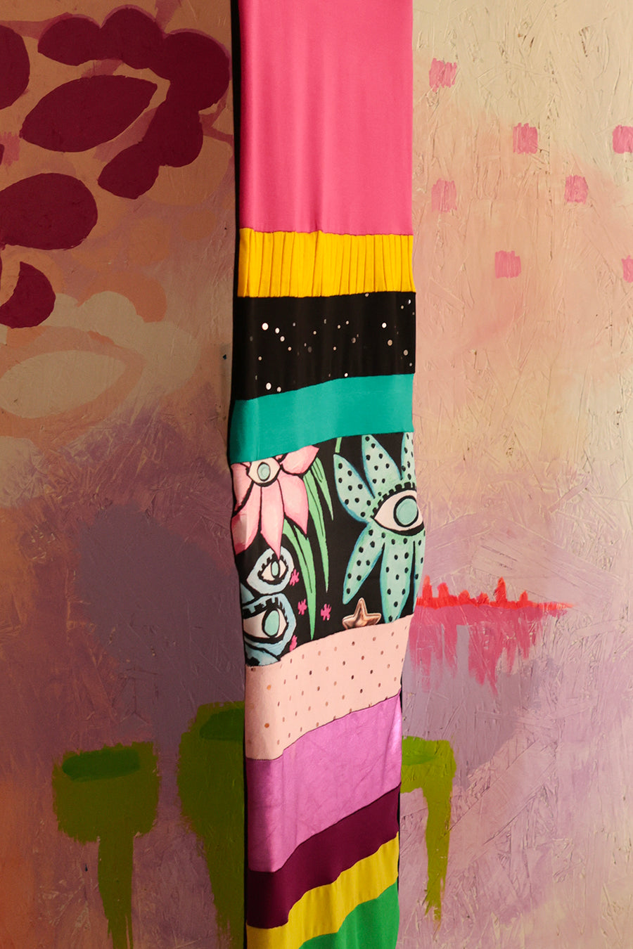 ÉCHARPE PATCHWORK COULEURS 2