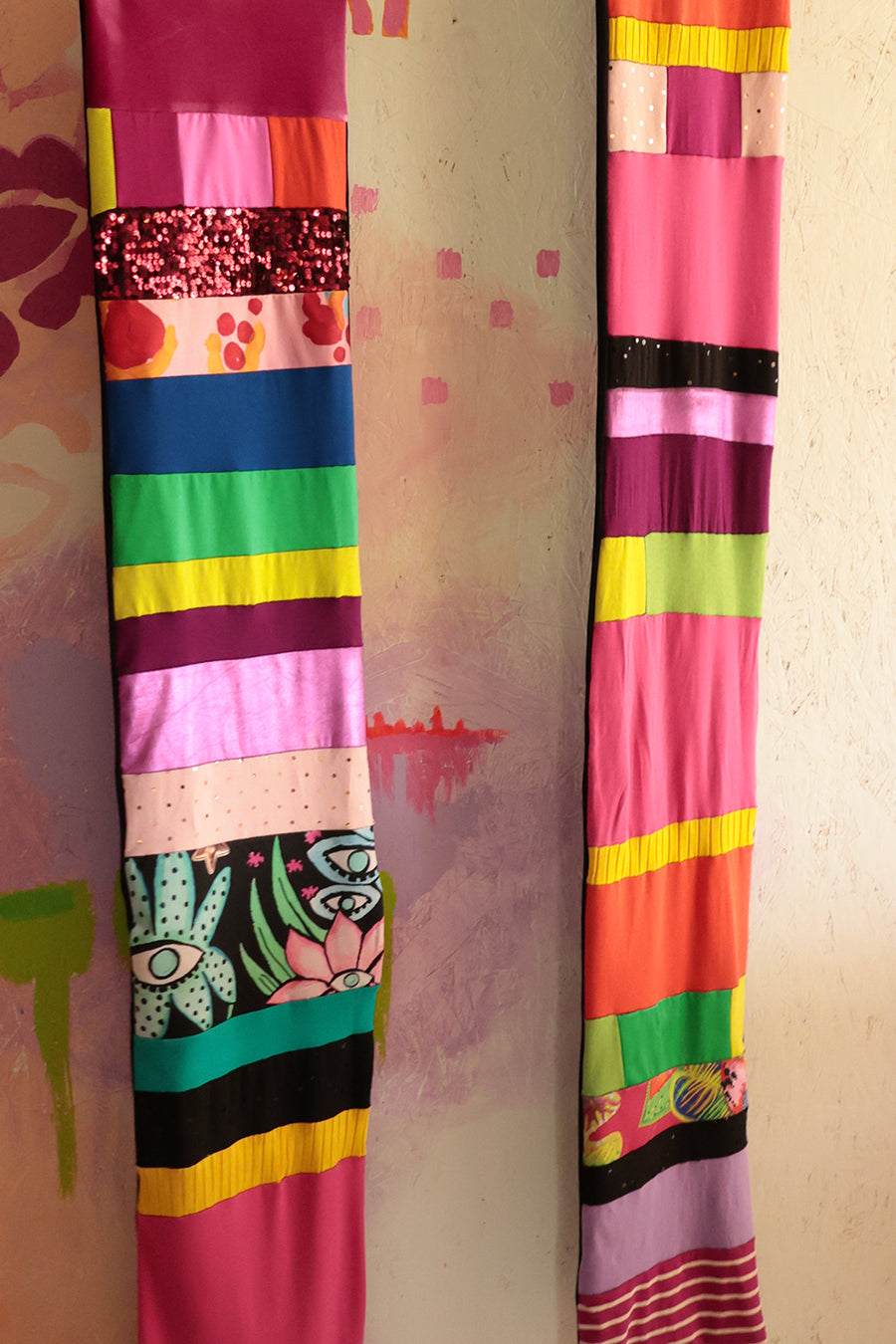 ÉCHARPE PATCHWORK COULEURS 2