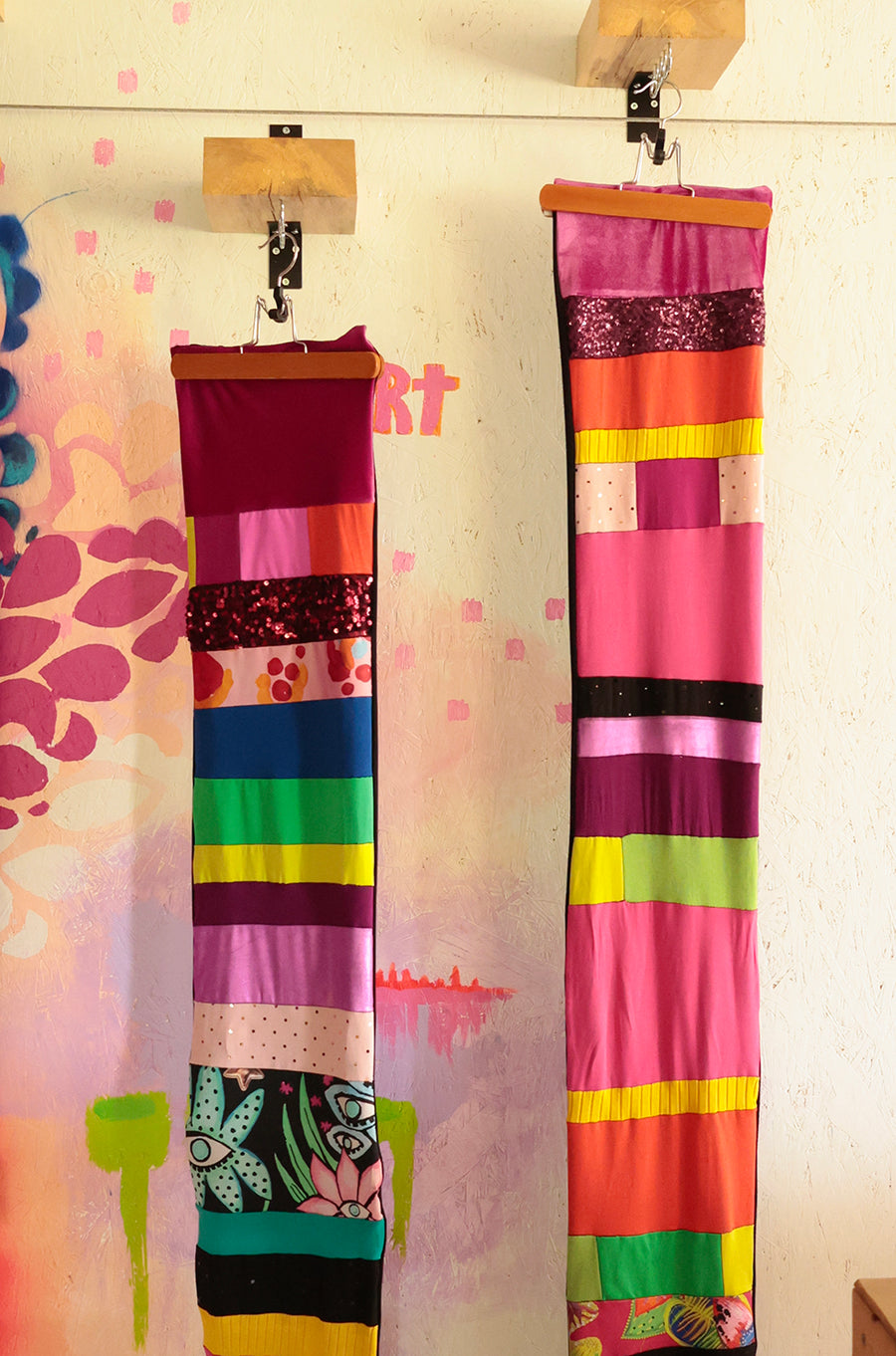 ÉCHARPE PATCHWORK COULEURS 2