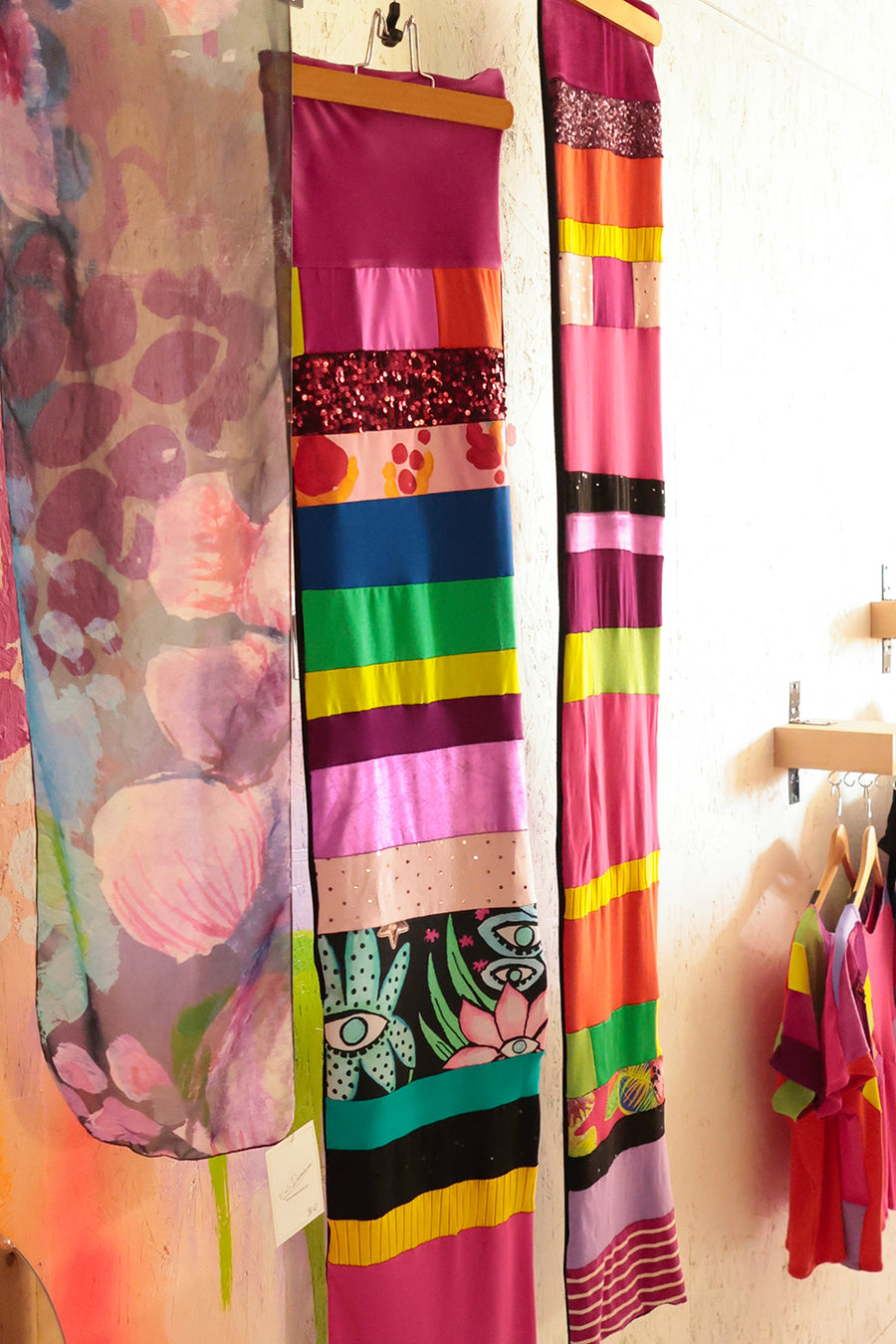 ÉCHARPE PATCHWORK COULEURS 2