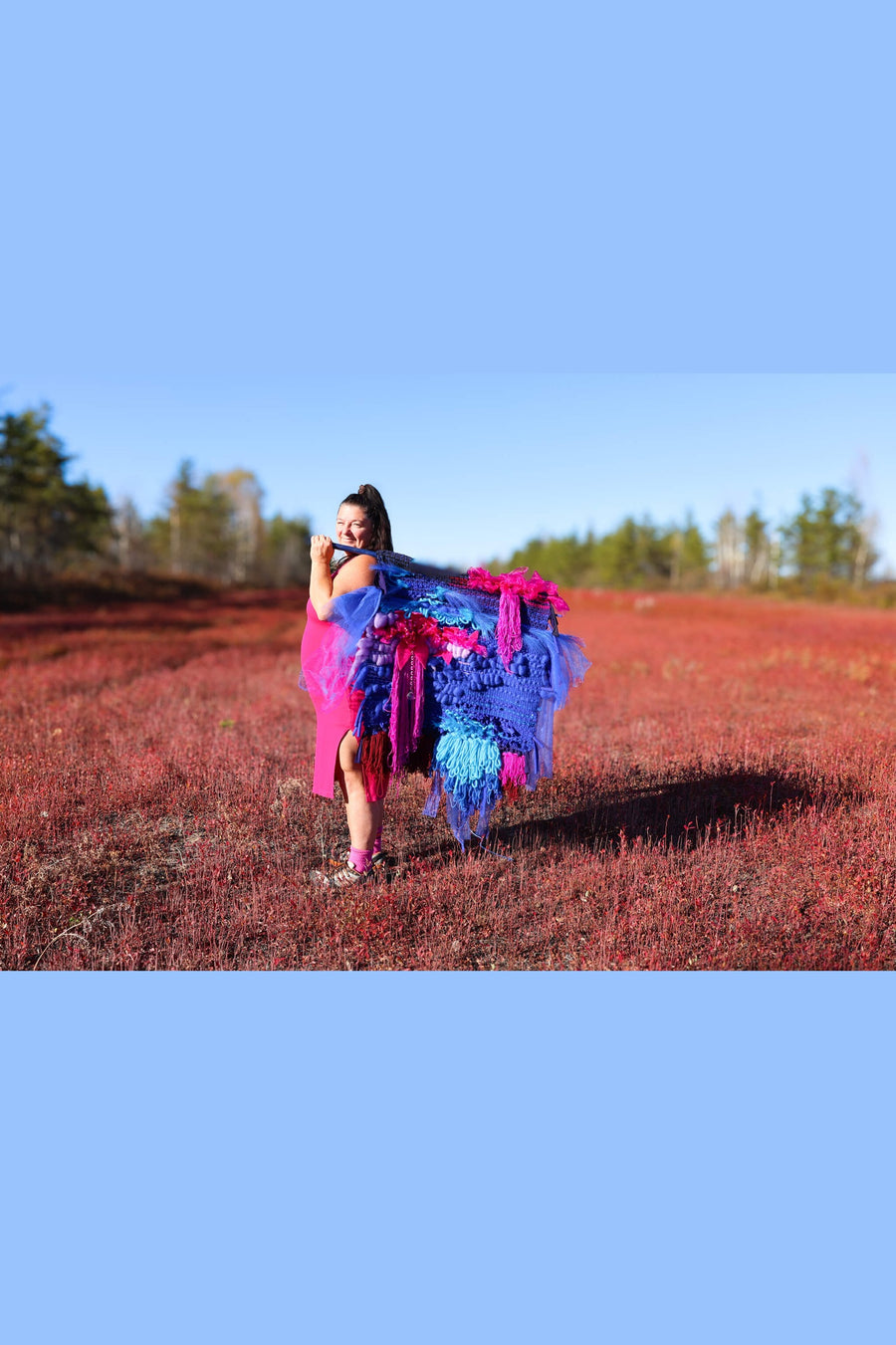 OEUVRE MES BLEUS LIBERTÉ