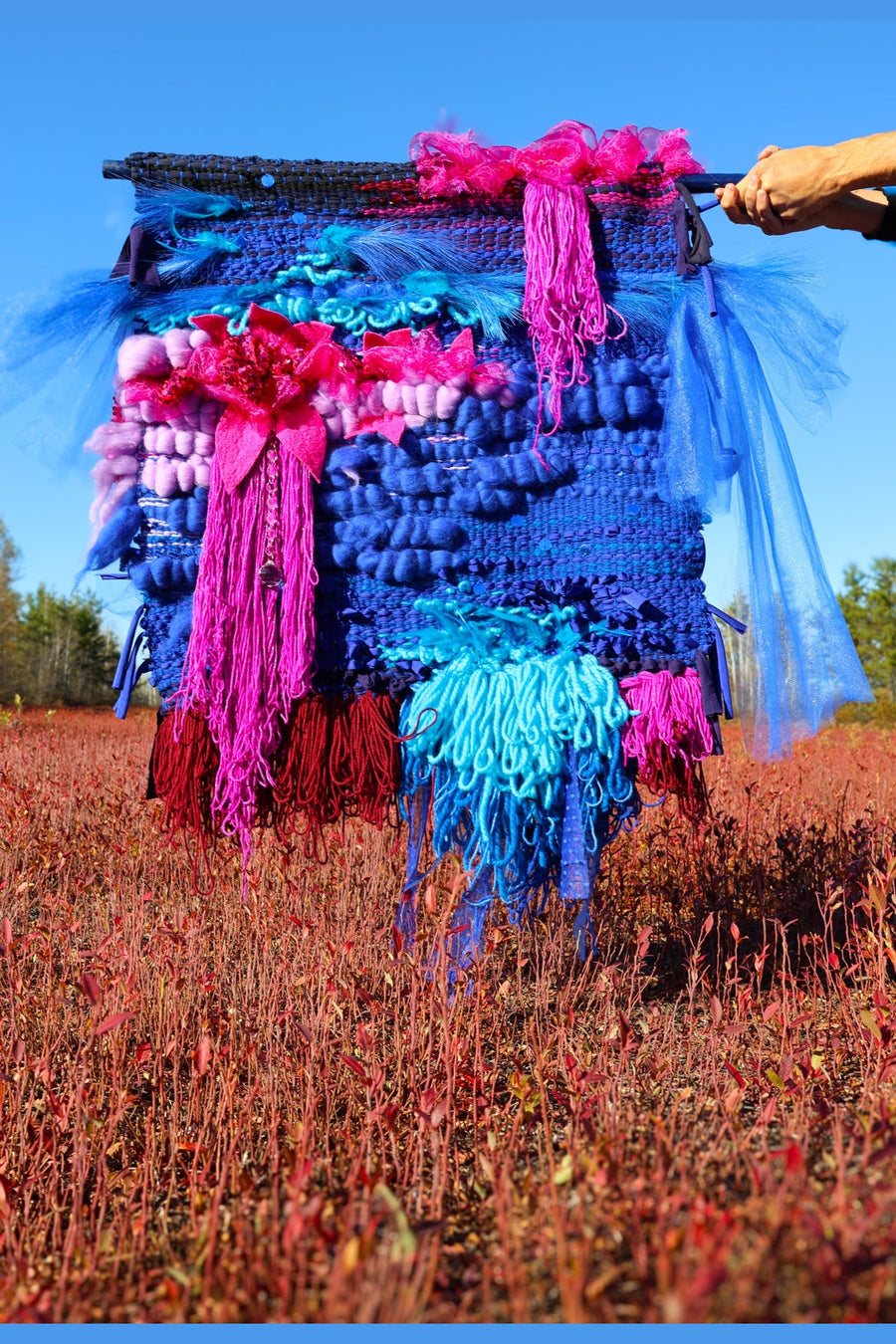 OEUVRE MES BLEUS LIBERTÉ