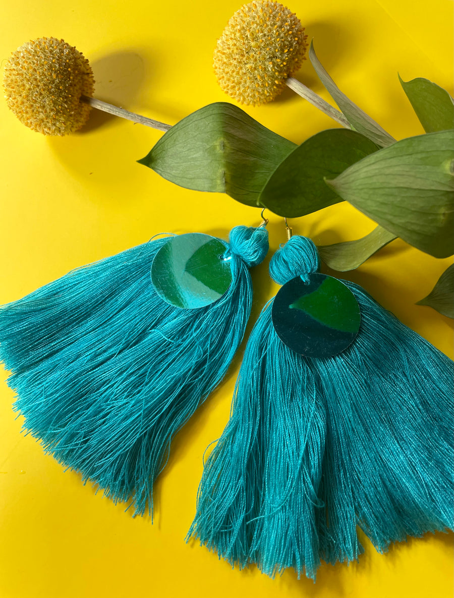 BOUCLE D’OREILLE TURQUOISE