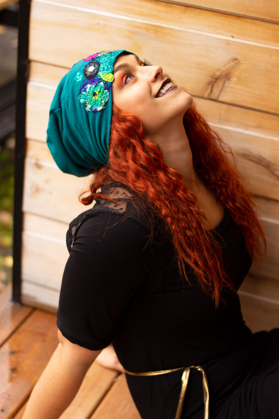 ROBE-TUNIQUE NOIRE DOS TRANSPARENT